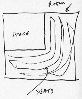 Olivier Scheme B. Lasdun Original Sketch